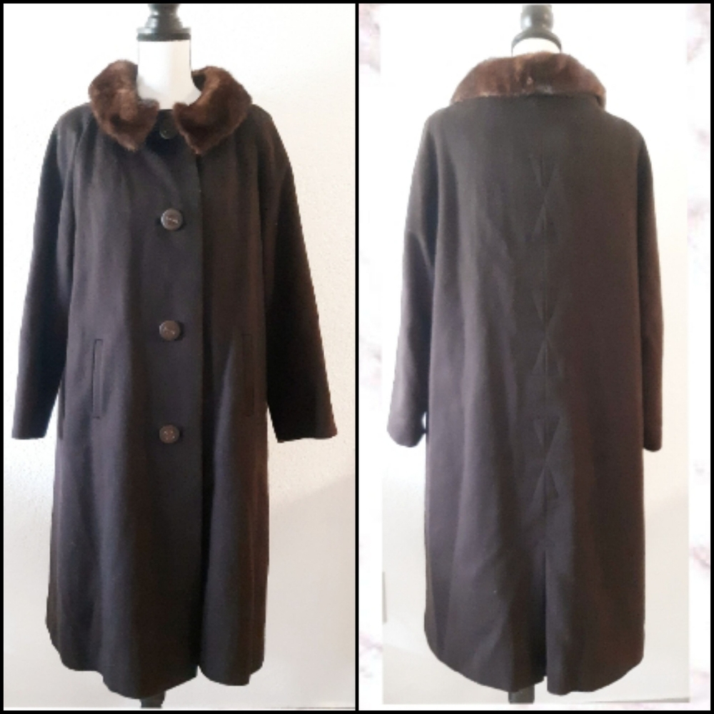 RARE! Vintage Sears Wool Coat